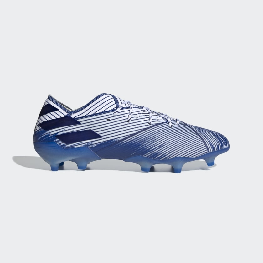 Chuteira Nemeziz 19.1 Campo Branco adidas adidas Brasil