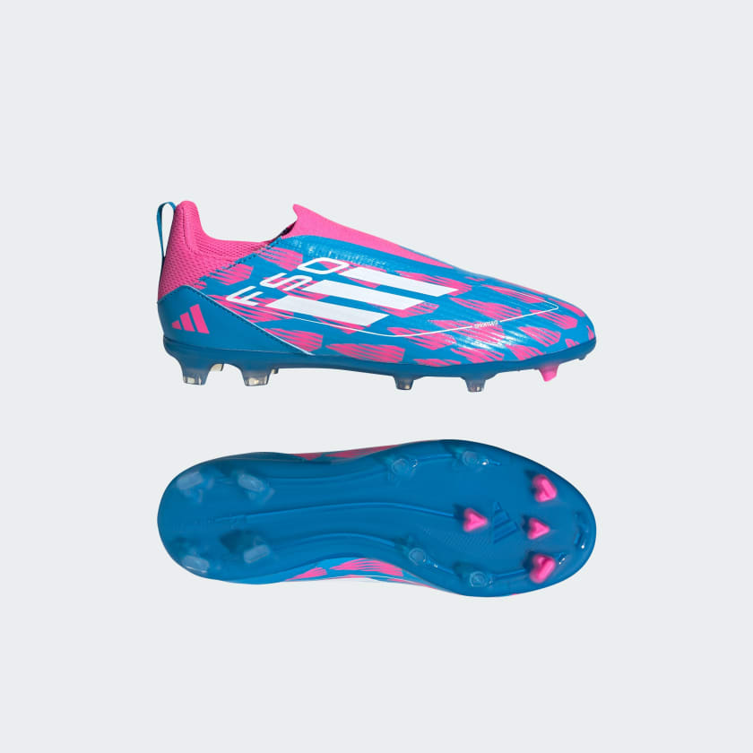 Adidas f50 adizero pink and blue top