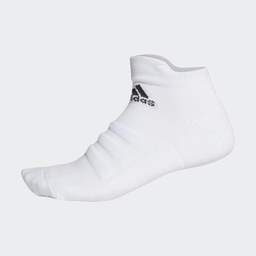 crude oil Subtropical shuffle adidas Alphaskin Lightweight Cushioning Ankle Socks - White | adidas  Singapore