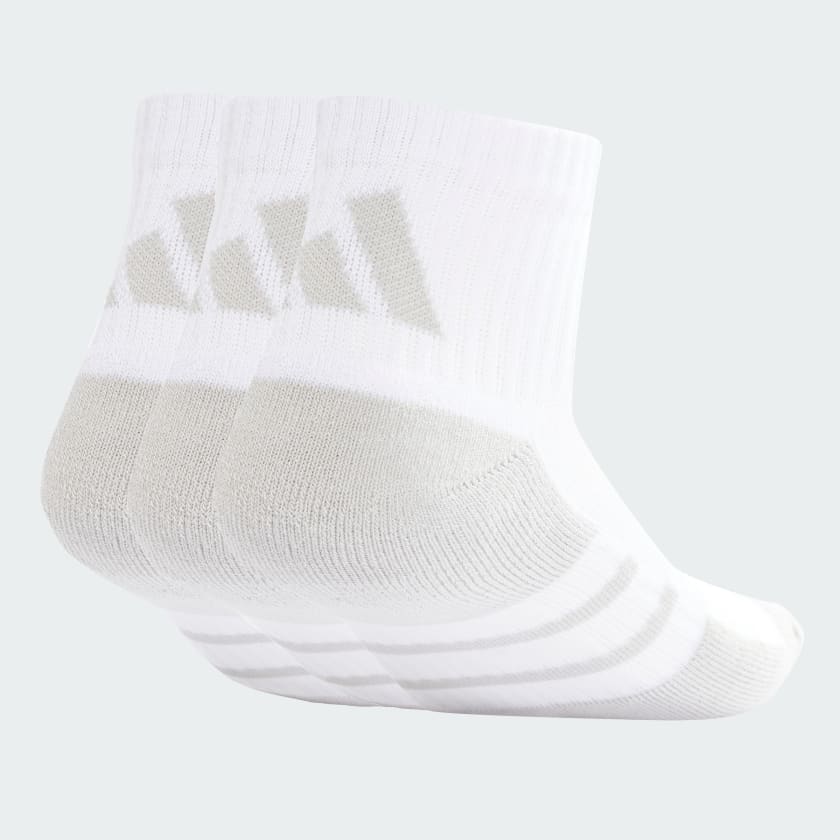 adidas Essentials CLIMACOOL Quarter Socks 3 Pairs White adidas Malaysia
