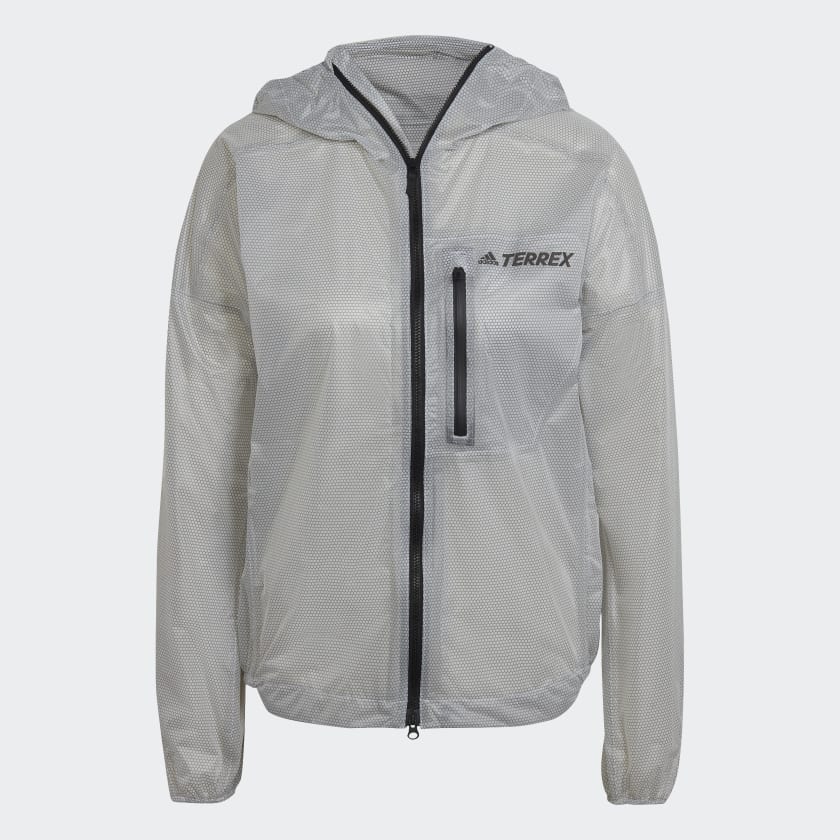 adidas Terrex Agravic 2.5 Layer Regenjack wit adidas Belgium