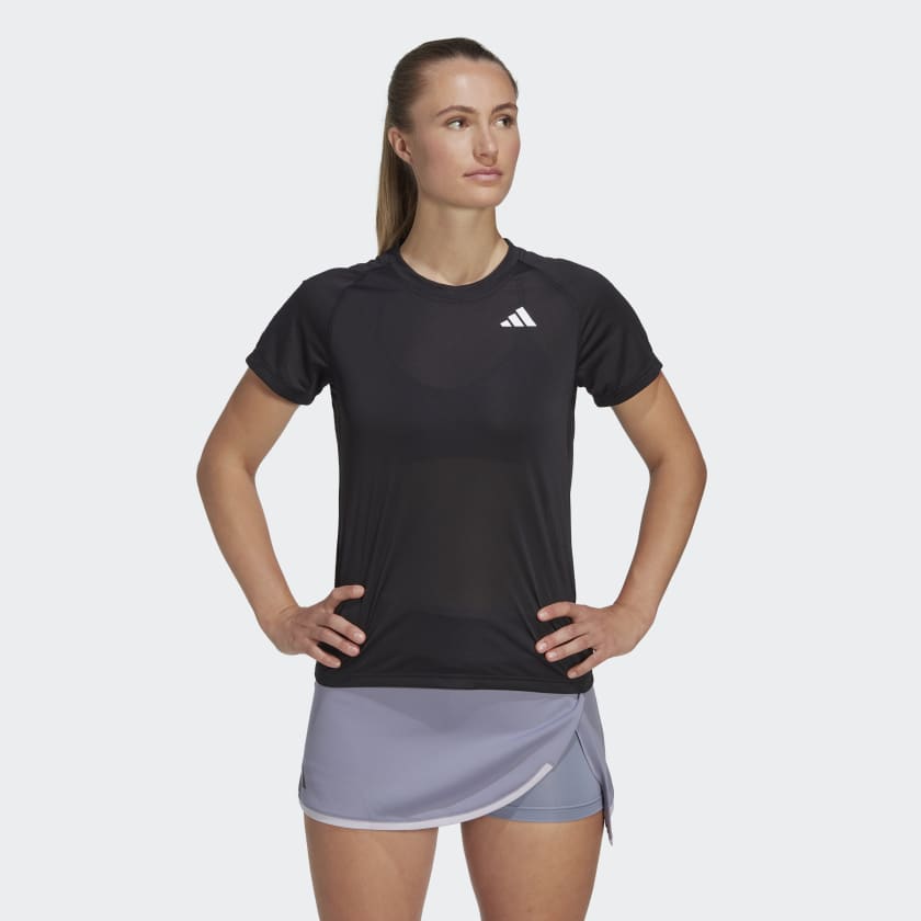 adidas Club Tennis T-Shirt - Schwarz | adidas Deutschland