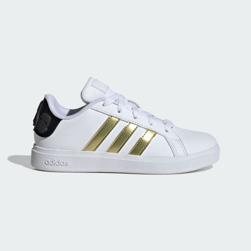 Adidas grand court gold deals