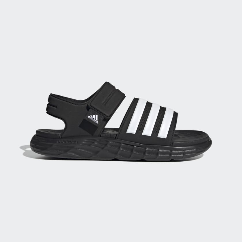 adidas Men's Duramo Solar Soft Slide White With Black Stripes | Konga Online  Shopping