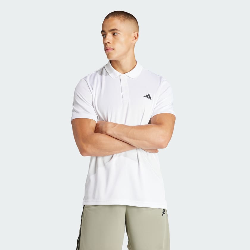 adidas Train Essentials Training Polo Shirt White adidas Thailand