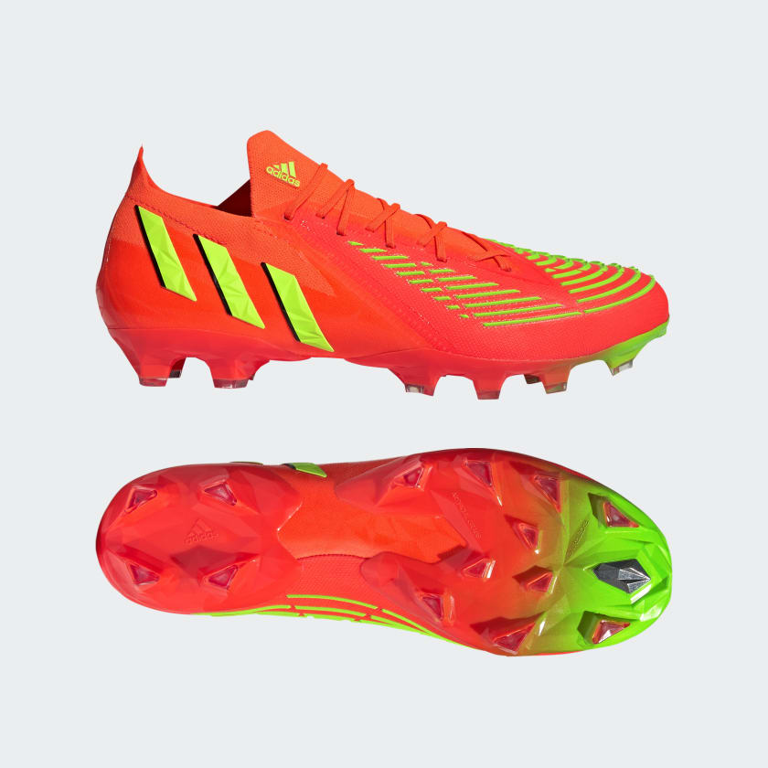 Multitud bendición lanzar Bota de fútbol Predator Edge.1 Low césped artificial - Naranja adidas |  adidas España