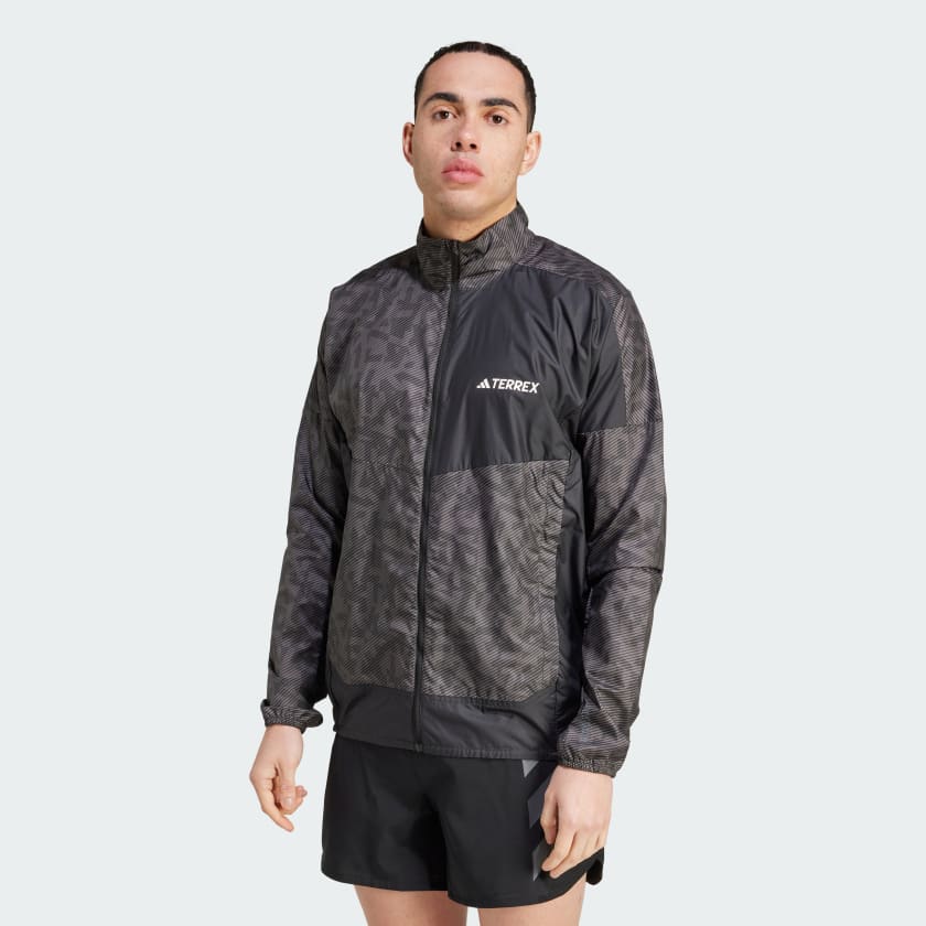 Adidas jacket brown and black outlet