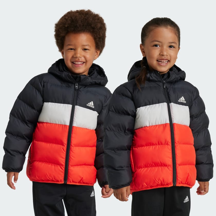 adidas Synthetic Down Jacket Black adidas UK