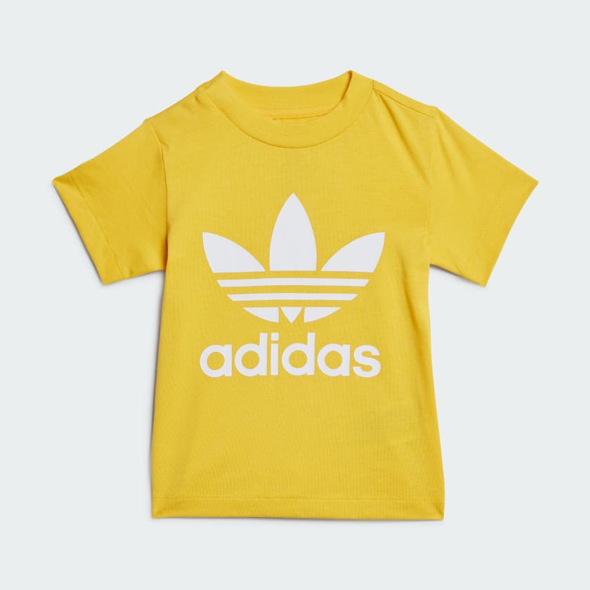 Adidas trefoil best sale gold