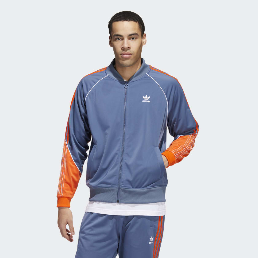 adidas Tricot SST Track Jacket - Blue | Men's Lifestyle | $80 - adidas US
