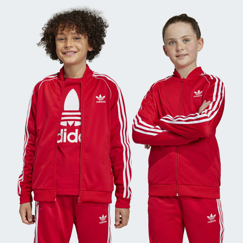 Adidas Adicolor Sst Track Jacket - Red | Kids' Lifestyle | Adidas Us