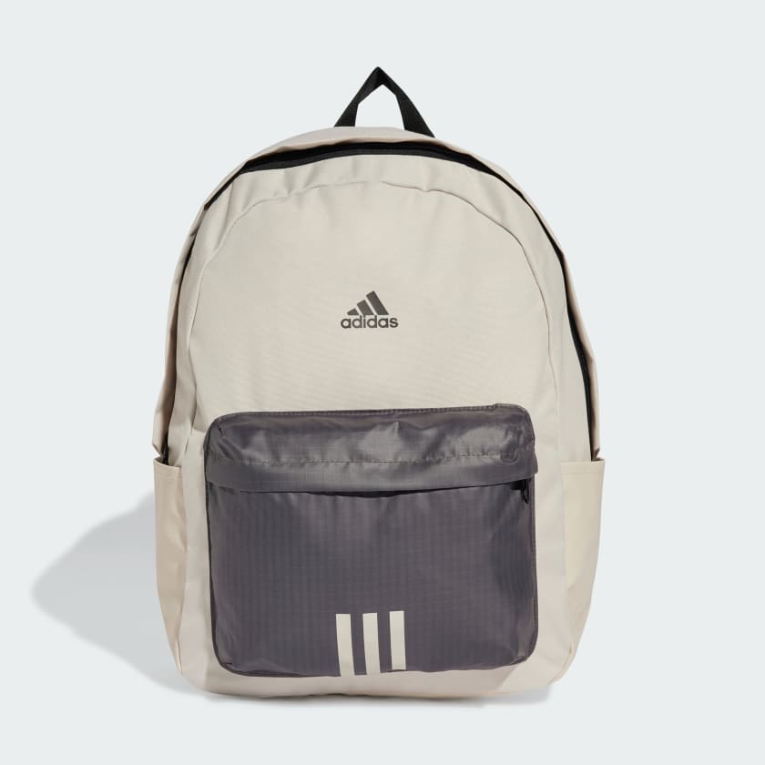 adidas Classic Badge of Sport 3 Streifen Rucksack Beige adidas Deutschland