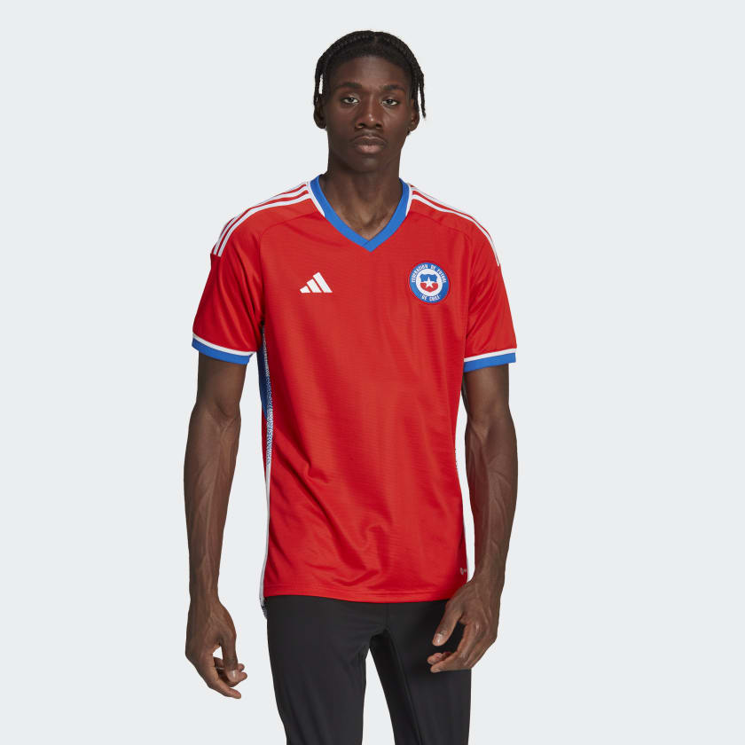 Camiseta Uniforme de Local Chile 22 Rojo adidas adidas Peru