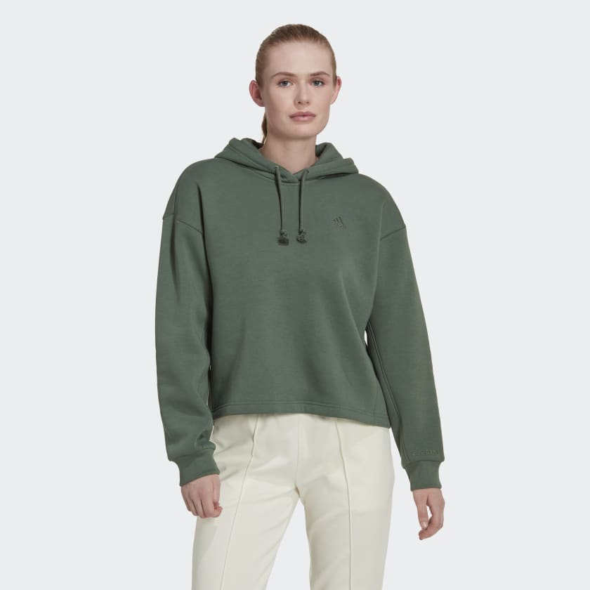 Adidas fleece green new arrivals