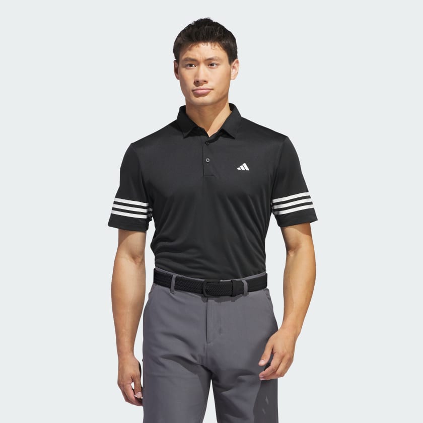 Adidas black polo store