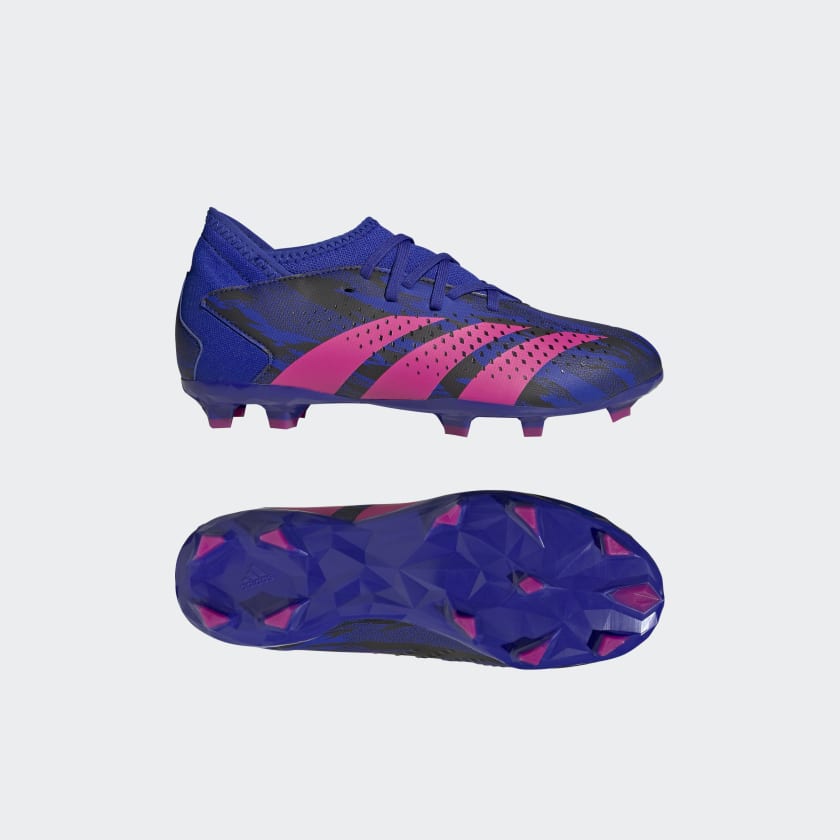 adidas Pogba Predator Accuracy.3 Firm Ground Soccer Cleats - Blue | Kids'  Soccer | adidas US