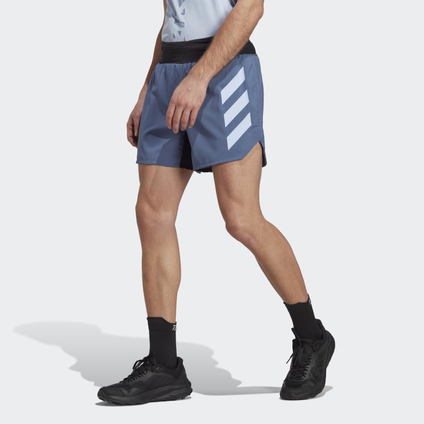 adidas Terrex Agravic Trail Running Shorts - Blue | adidas Canada