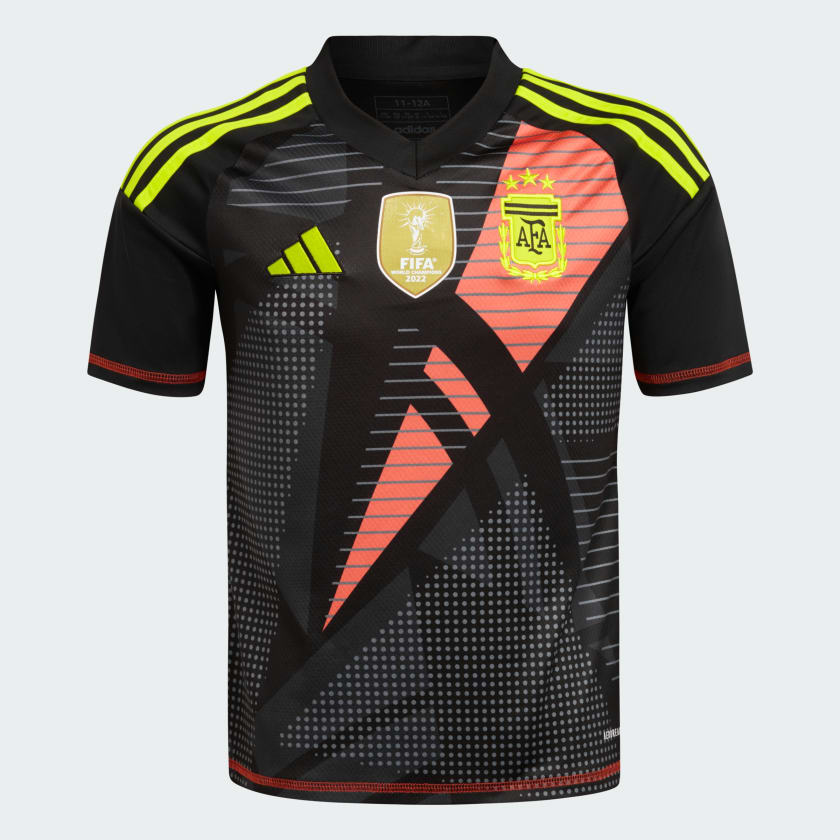 adidas Camiseta Arquero Argentina 24 Ninos Negro adidas Argentina