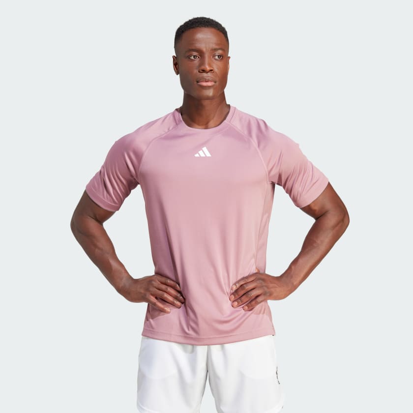 Men\'s Heat Gym Tee Pink - | Training adidas adidas | US