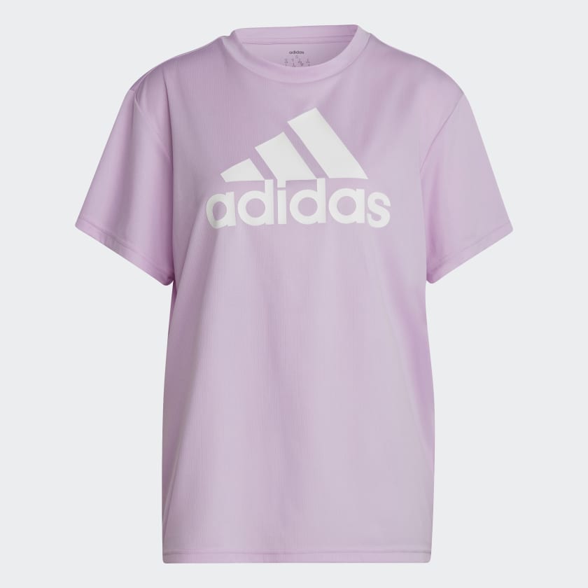 Adidas crop top purple hot sale