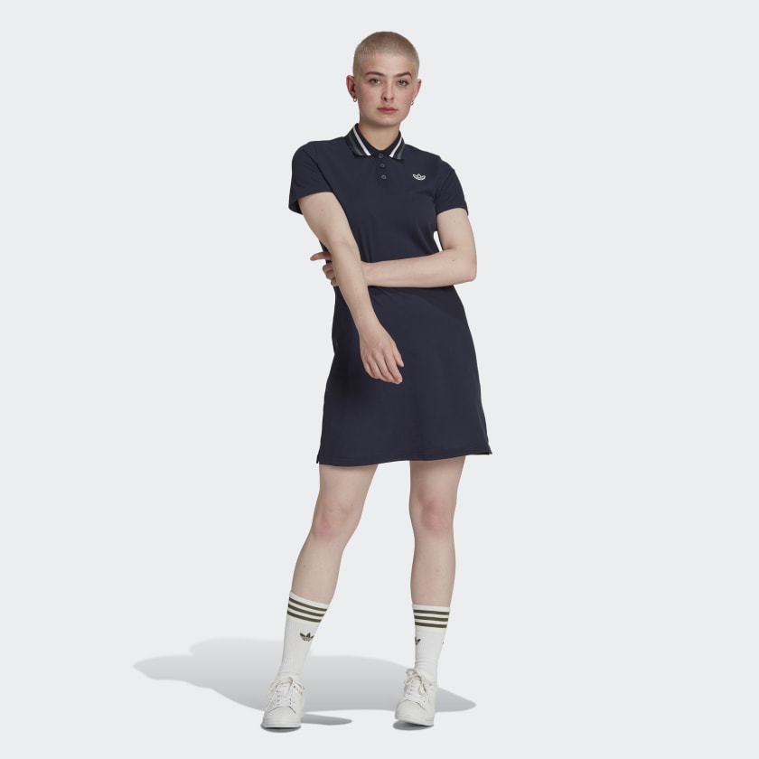 adidas Originals Class of 72 Polo Dress - Blue | Women's Lifestyle | adidas  US