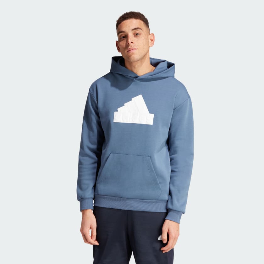 adidas Future Icons Badge of Sport Hoodie Blue adidas Philippines