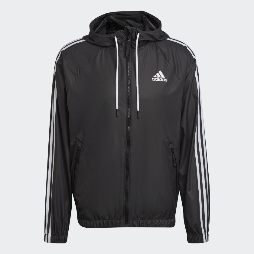 Cortavientos adidas negro outlet