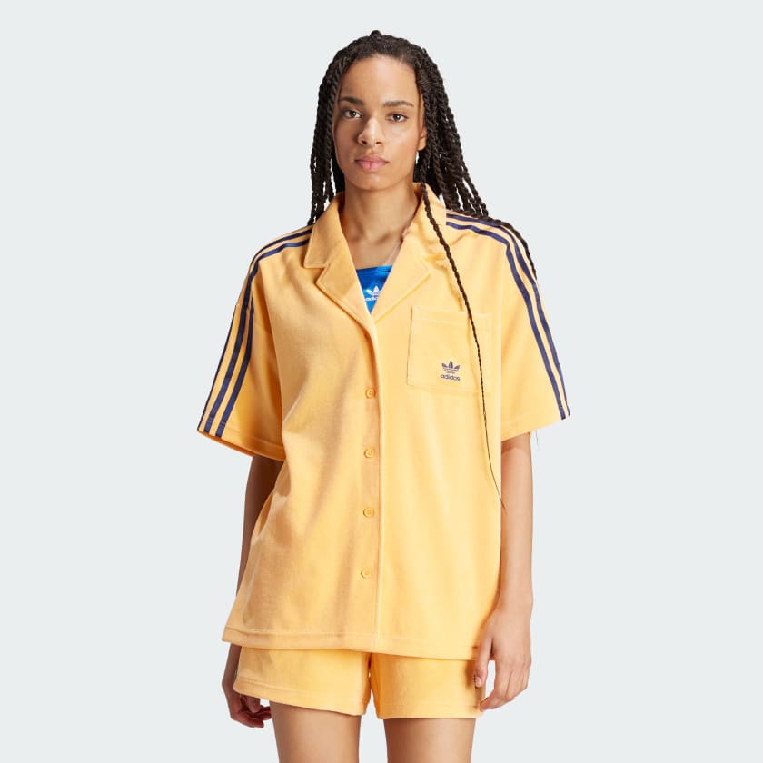 Camisa Con Botones De Adidas