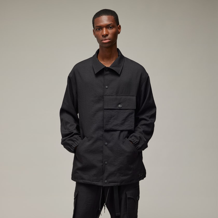アディダス Y-3 SPORT UNIFORM COACH JACKET - ブラック | アディダス ジャパン
