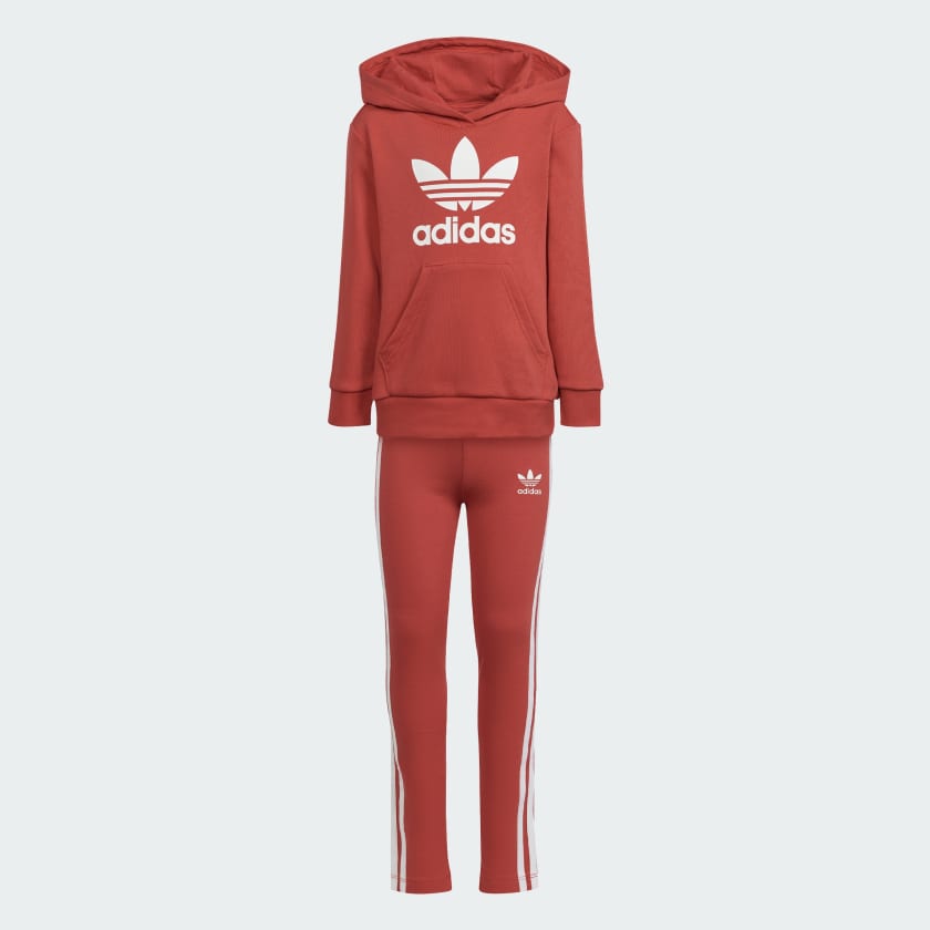 Ensemble rouge adidas outlet