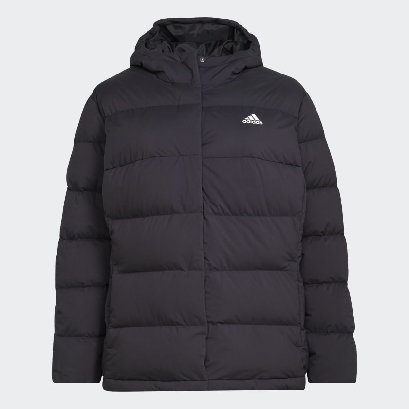adidas Helionic Hooded Down Jacket Plus Size White adidas Ireland
