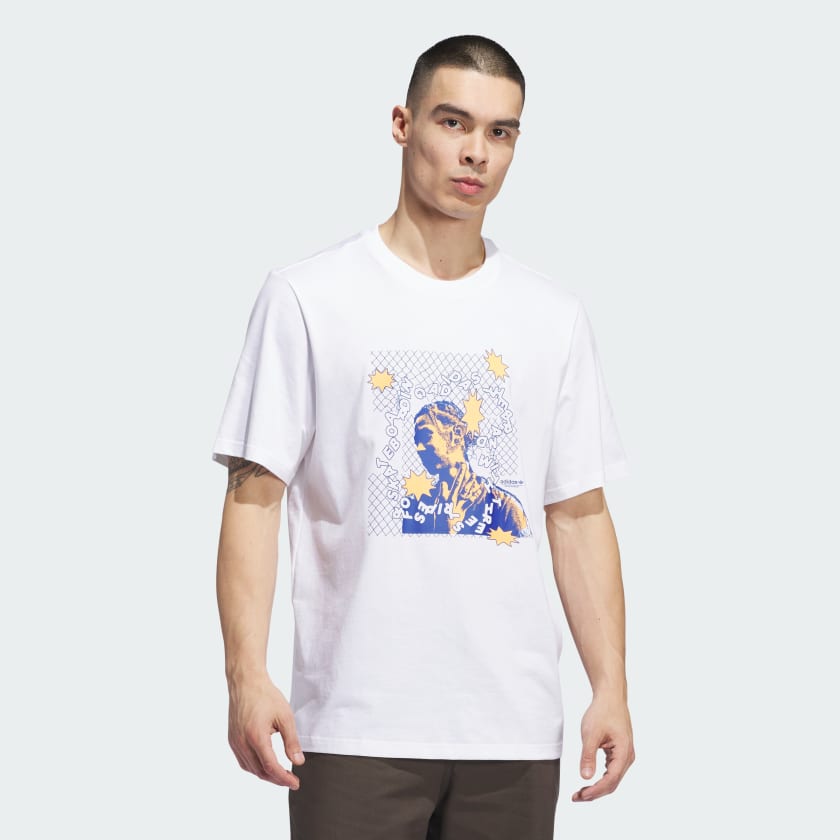 adidas Skateboarding Lil Dre Tee White Free Shipping with adiClub adidas US