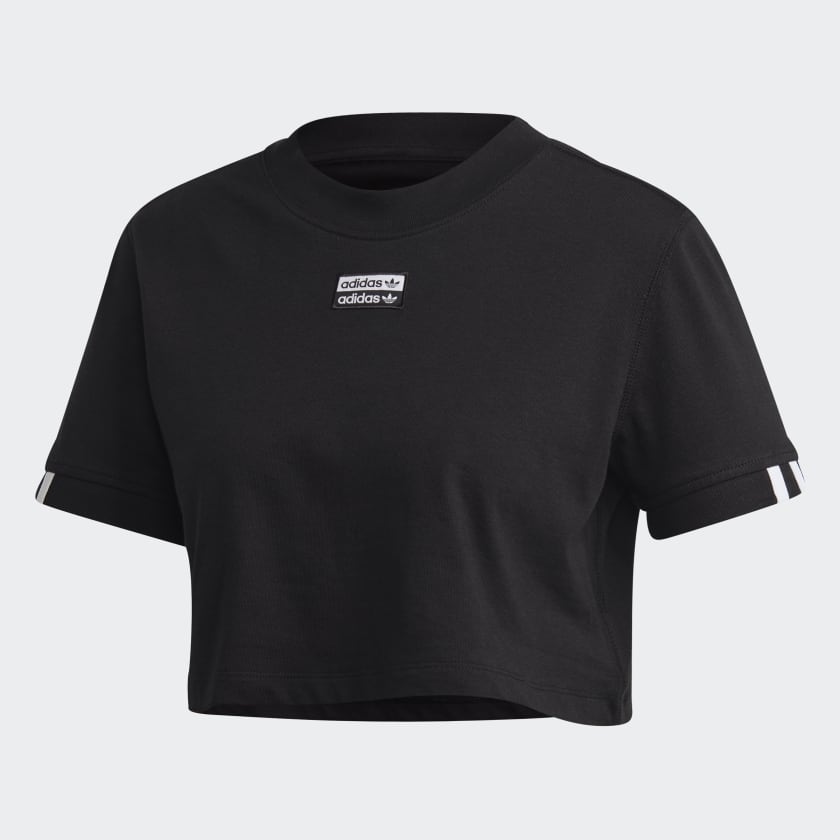 Adidas cropped tee shop
