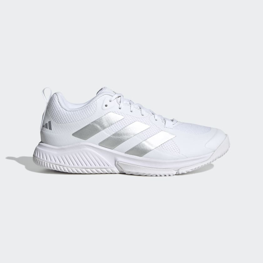 adidas Court Team Bounce 2.0 Shoes - White, Women's Training