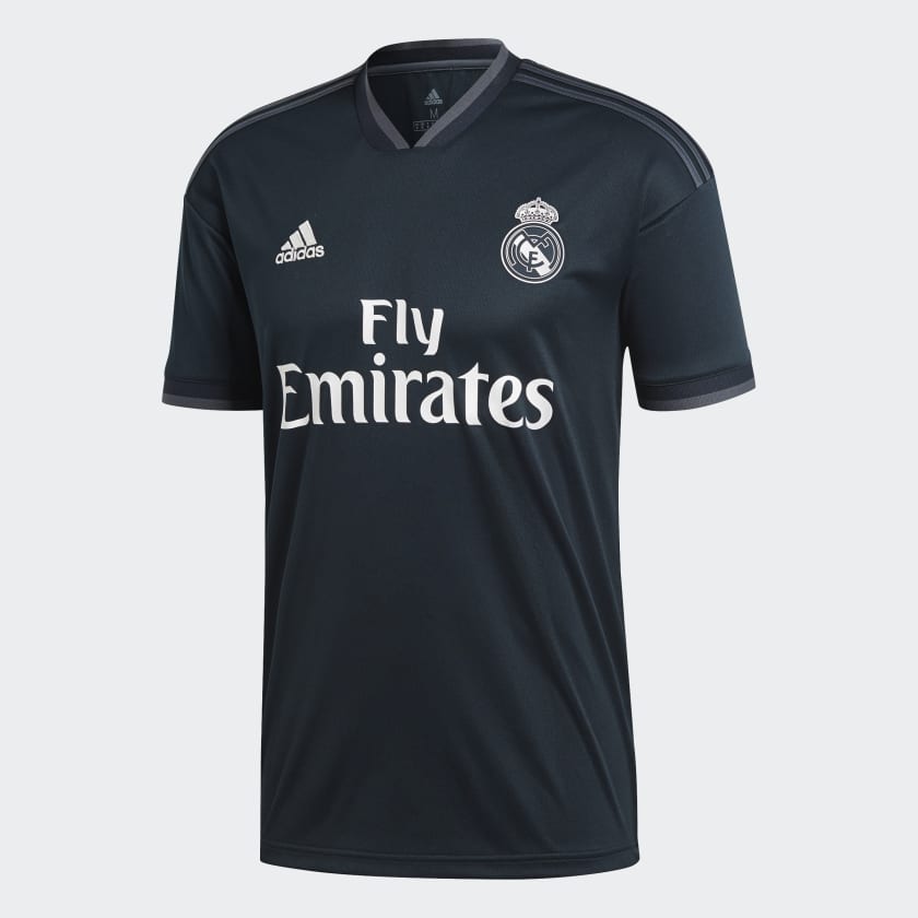 Estereotipo Tradicional Extensamente Camiseta de Visitante Real Madrid Réplica - Plomo adidas | adidas Peru