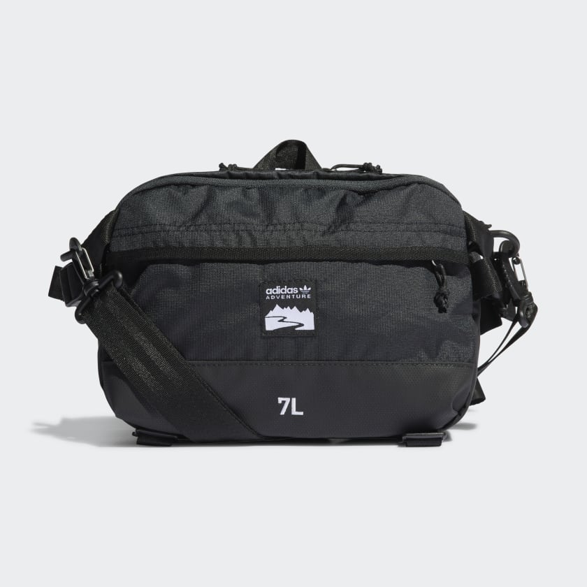 Contract Reductor Scharnier adidas Adventure Waist Bag Large - Black | Unisex Lifestyle | adidas US