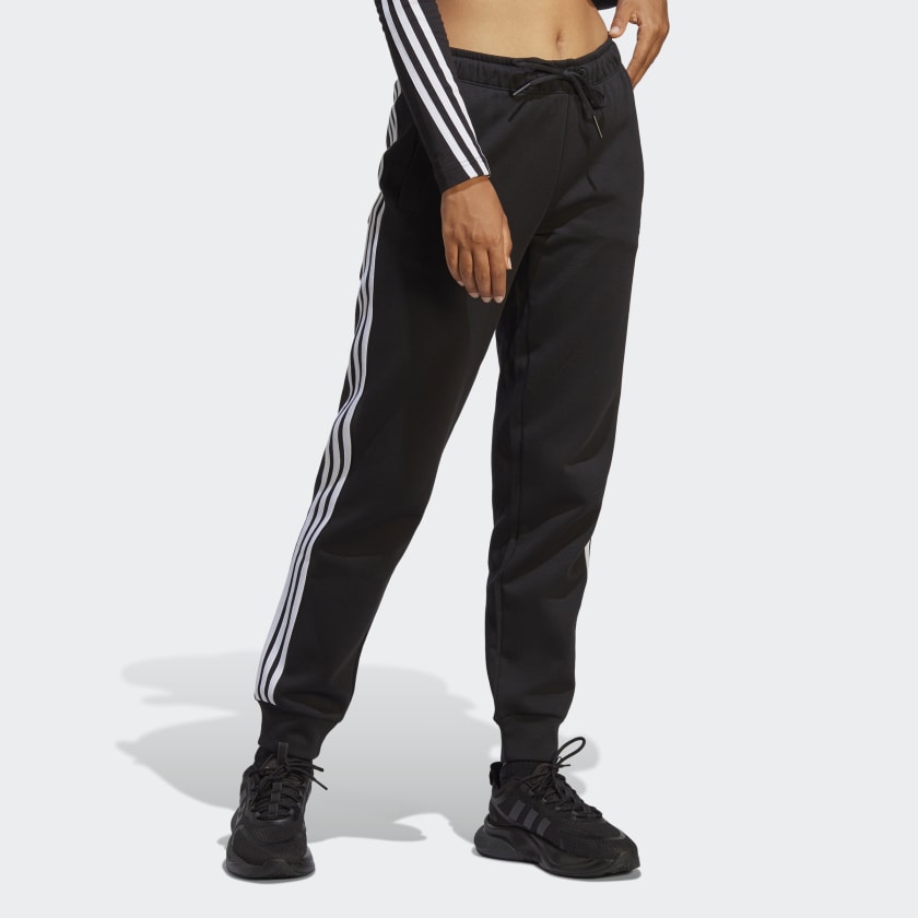 adidas Future Icons 3-Stripes Regular Pants - Black
