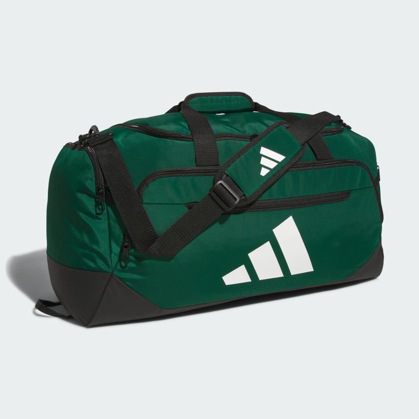 adidas Defender 5 Medium Duffel Bag Green Free Shipping with adiClub adidas US