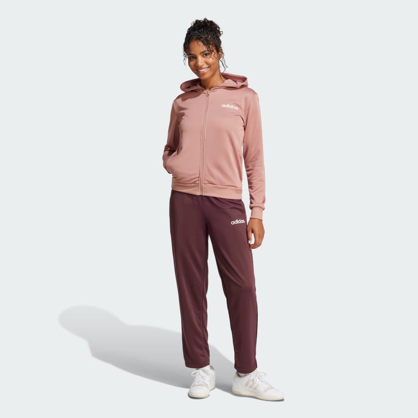 Tuta Essentials Linear Rosso adidas adidas Italia