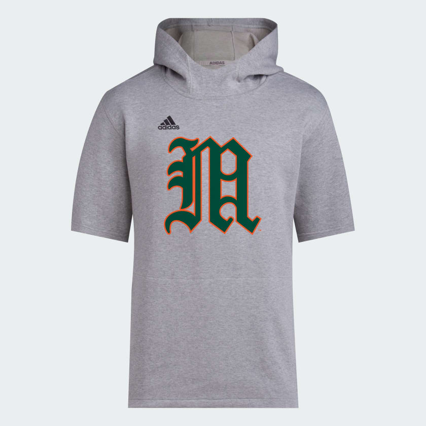 Georgia Tech Adidas Baseball Icon Short Sleeve Hoodie