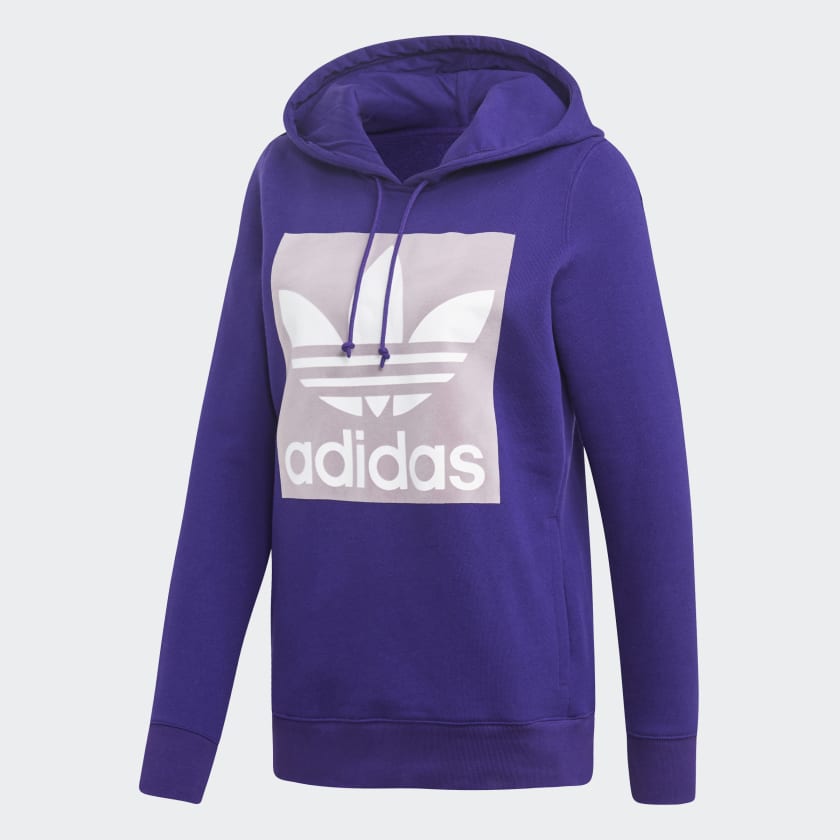 adidas Trefoil Hoodie Purple adidas Philippines