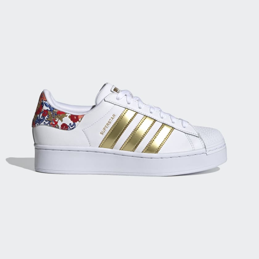 Adidas superstar bold blanche store