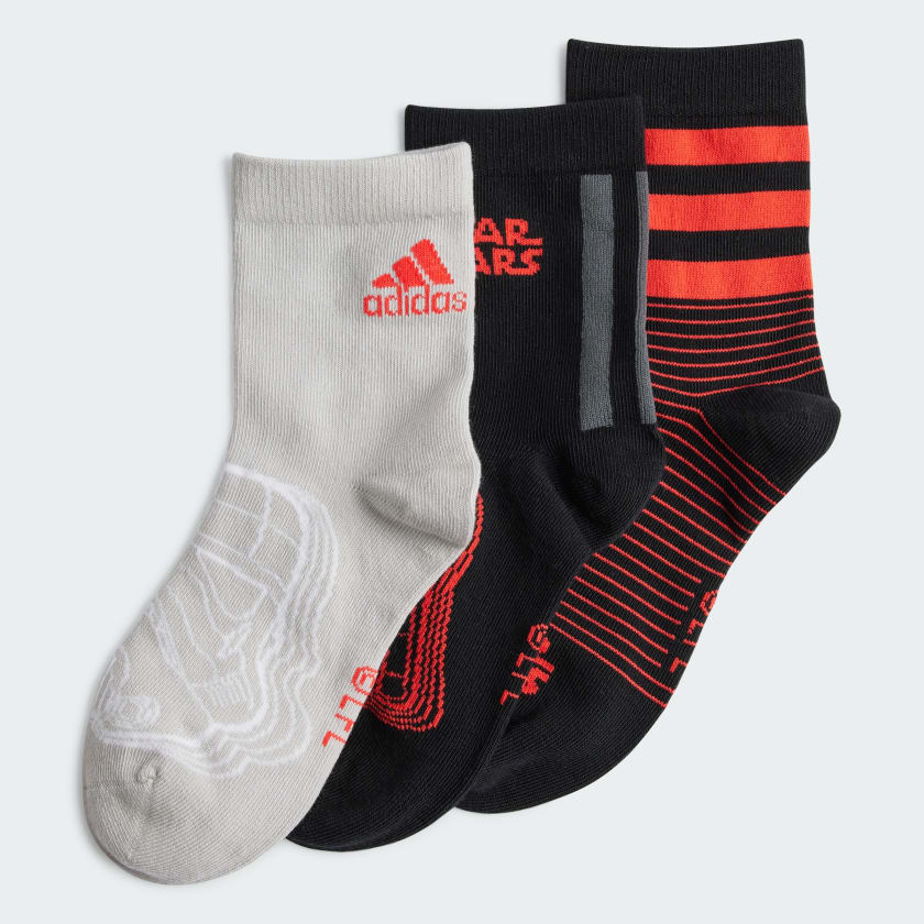adidas Star Wars 3 Pairs Per Pack Sock Black Free Shipping with adiClub adidas US