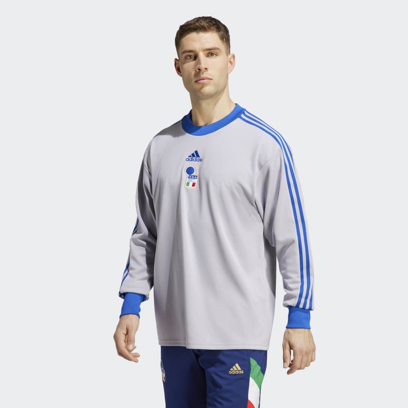 Scheiden Beginner Mededogen adidas Italië Icon Keepersshirt - grijs | adidas Belgium