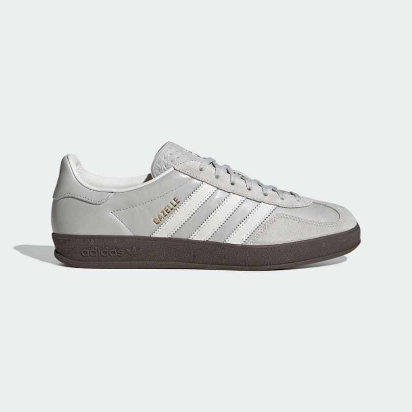 超可爱 ガゼル アディダス インドア グレー - Indoor Gazelle / シューズ