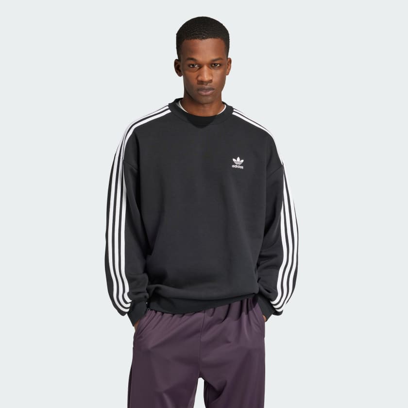 adidas Adicolor Oversized Sweatshirt Schwarz adidas Deutschland