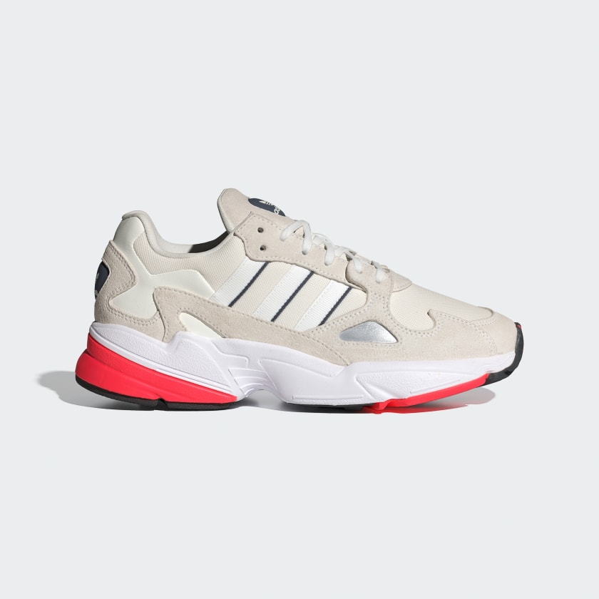 Adidas falcon blancas mujer online