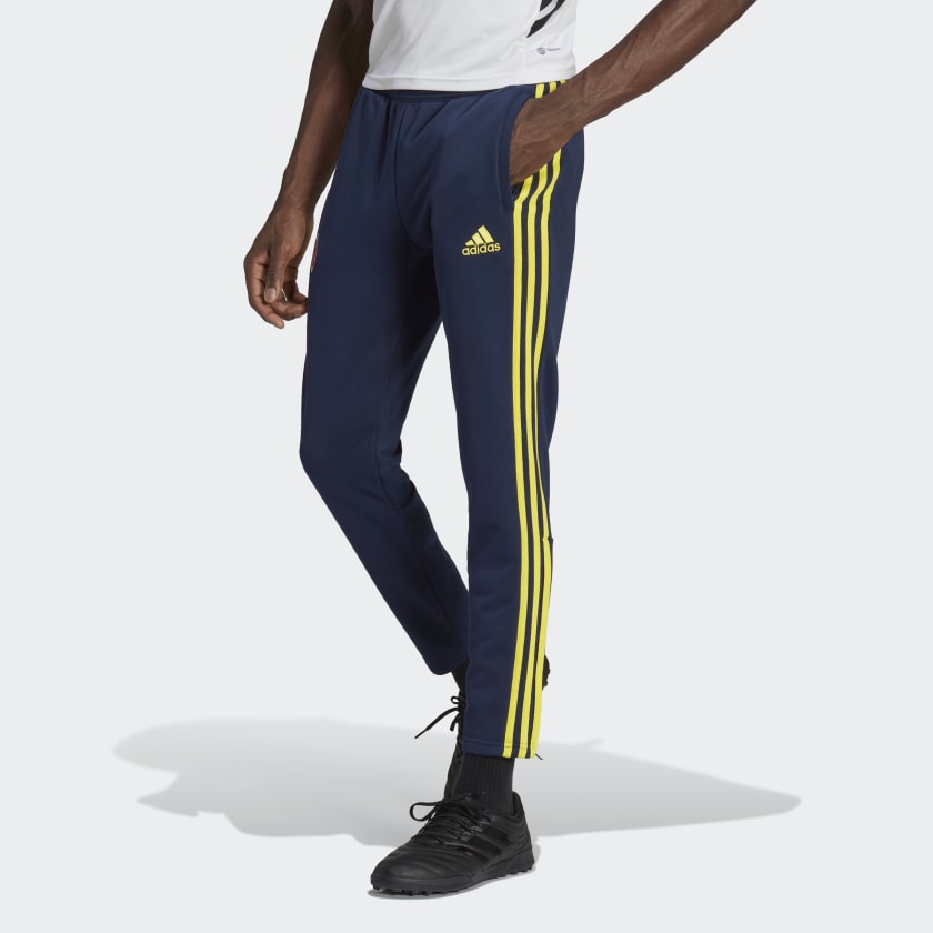 adidas Sweat Tiro Pants - 23 Soccer DNA | US Colombia Blue adidas Men\'s |