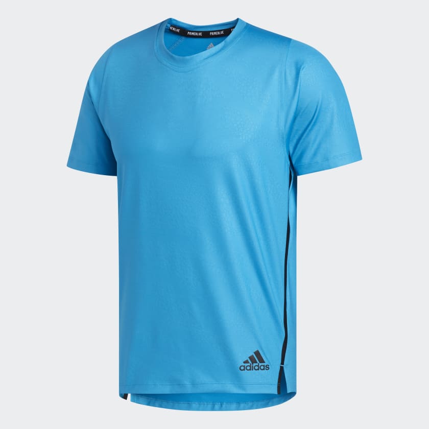 adidas FreeLift Primeblue Tee Blue adidas New Zealand