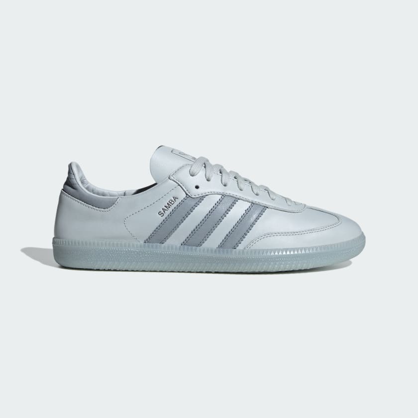 Adidas silver samba discount